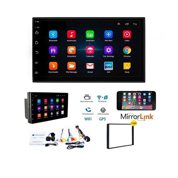 Univerzalna 2 DIN multimedija Android navigacija touch screen 7 inča CarPlay Android Auto